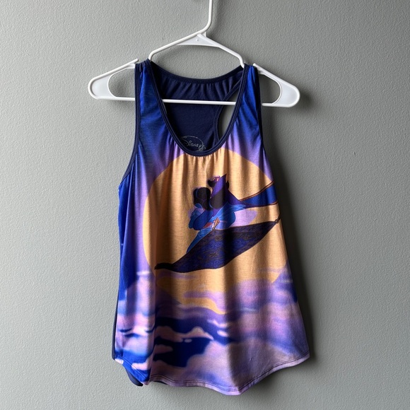 Hot Topic Tops - Disney Hot Topic Aladdin and Jasmine Tank Top